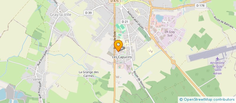 localisation de l'entreprise MONSIEUR MHAMED DAOUAIRI à GRAY