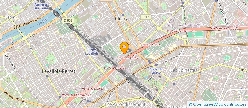 localisation de l'entreprise MONSIEUR MHAMED LAASRI à CLICHY
