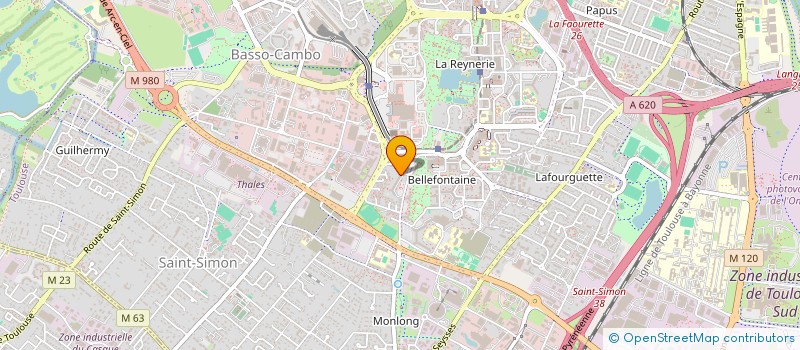 localisation de l'entreprise MONSIEUR MHAMED MAHIDDINE  TOULOUSE