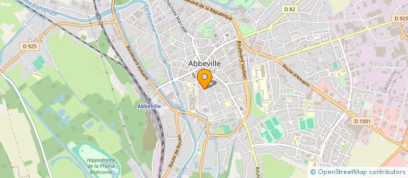 localisation de l'entreprise MONSIEUR MHAMMAD MARMOUCH  ABBEVILLE