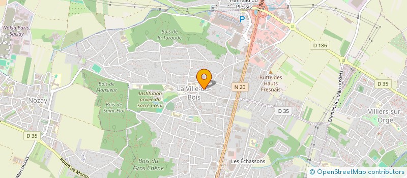 localisation de l'entreprise MONSIEUR MHAMMAD MARMOUCH  LA VILLE-DU-BOIS