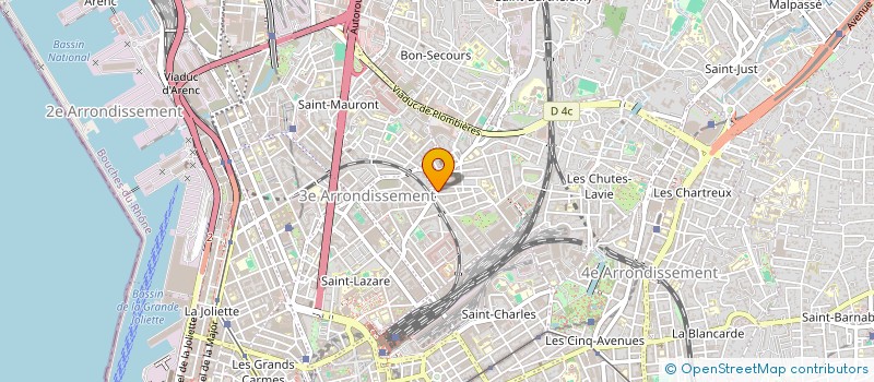 localisation de l'entreprise MONSIEUR MHAMMED KAHLAOUI à MARSEILLE