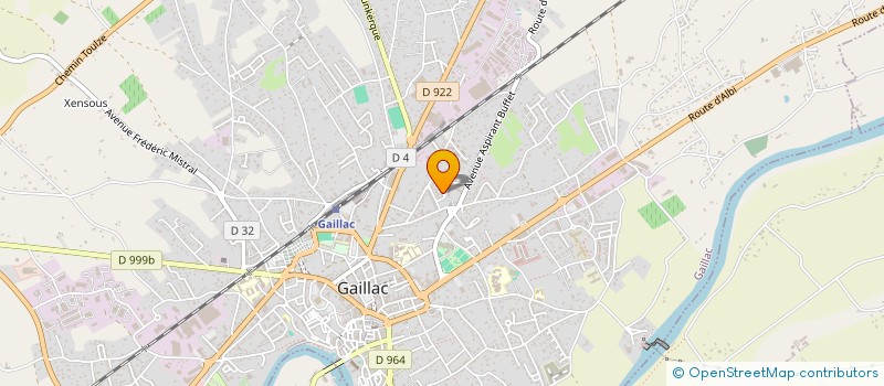 localisation de l'entreprise MONSIEUR MHAMMED MENSSOURI MABROUK  GAILLAC