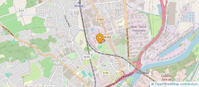 localisation de l'entreprise MONSIEUR MHAND BOUKEDIM  METZ