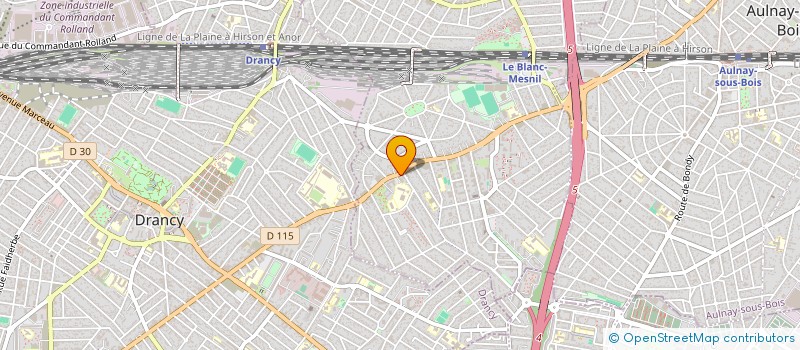 localisation de l'entreprise MONSIEUR MHANI BORJI à LE BLANC-MESNIL