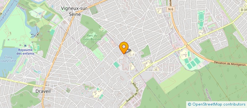 localisation de l'entreprise MONSIEUR MHEDI BENAOUDA à DRAVEIL