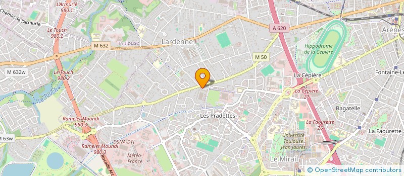 localisation de l'entreprise MONSIEUR MHEDY EL BADAOUI  TOULOUSE
