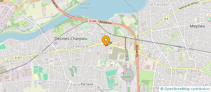 localisation de l'entreprise MONSIEUR MHER MNATSAKANYAN  DECINES-CHARPIEU