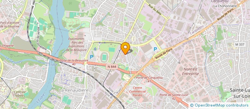localisation de l'entreprise MONSIEUR MHIALDEEN HAROUN HASSAN à NANTES