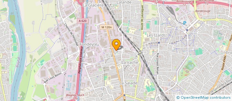 localisation de l'entreprise MONSIEUR MHISSEN MHISSEN MATHIAS à TOULOUSE