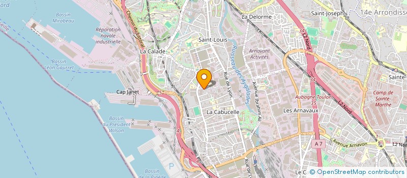 localisation de l'entreprise MONSIEUR MHOUDINE YOUSSOUF à MARSEILLE