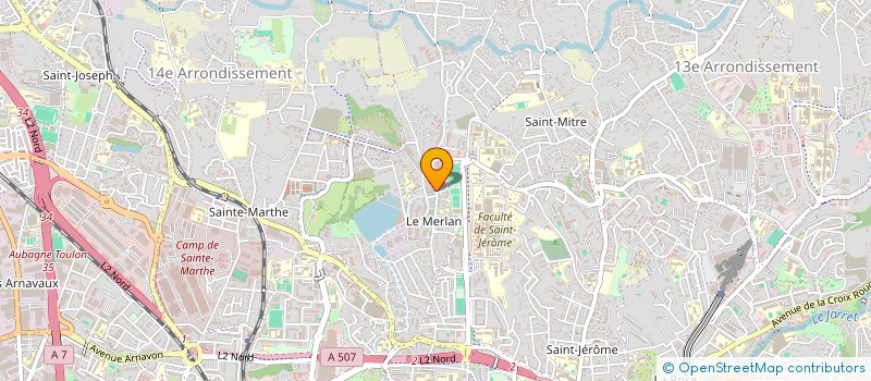 localisation de l'entreprise MONSIEUR MHOUDINI SAID HAOUTHI  MARSEILLE