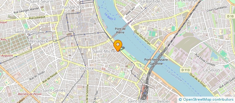 localisation de l'entreprise MONSIEUR MI LI  BORDEAUX