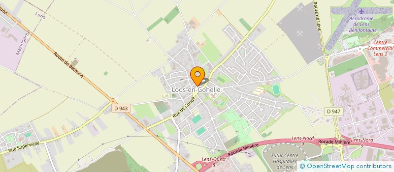 localisation de l'entreprise MONSIEUR MIA FRIMAT  LOOS-EN-GOHELLE