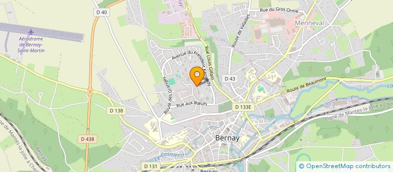 localisation de l'entreprise MONSIEUR MIA HABIB SHINWARI  BERNAY