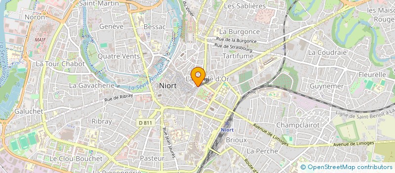 localisation de l'entreprise MONSIEUR MIAH MOHAMMOD AWAL MIAH  NIORT