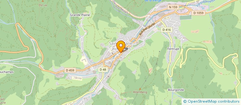 localisation de l'entreprise MONSIEUR MIANDA MPOYI  SAINTE-MARIE-AUX-MINES