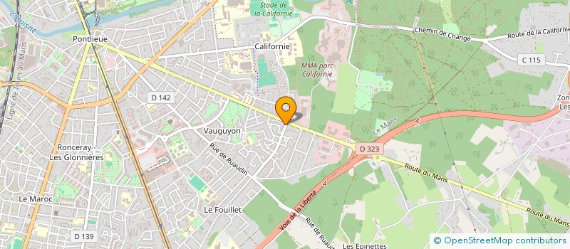 localisation de l'entreprise MONSIEUR MIANDRA RAZAKARIVONY  LE MANS