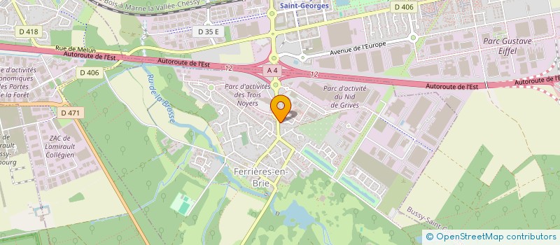 localisation de l'entreprise MONSIEUR MIAO ZHAO  FERRIERES-EN-BRIE