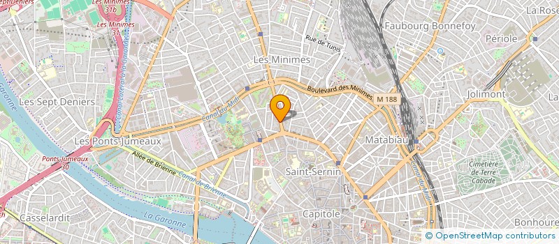 localisation de l'entreprise MONSIEUR MIAOFENG HU à TOULOUSE