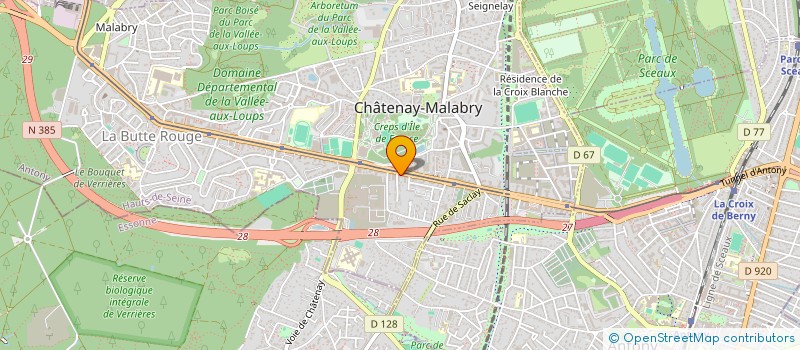 localisation de l'entreprise MONSIEUR MIARATIANA RAKOTOARIMANANA  CHATENAY-MALABRY