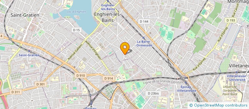 localisation de l'entreprise MONSIEUR MIARIANA JOSEPH à ENGHIEN-LES-BAINS