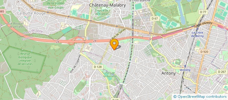 localisation de l'entreprise MONSIEUR MIARO RAKOTONDRAHOVA à ANTONY