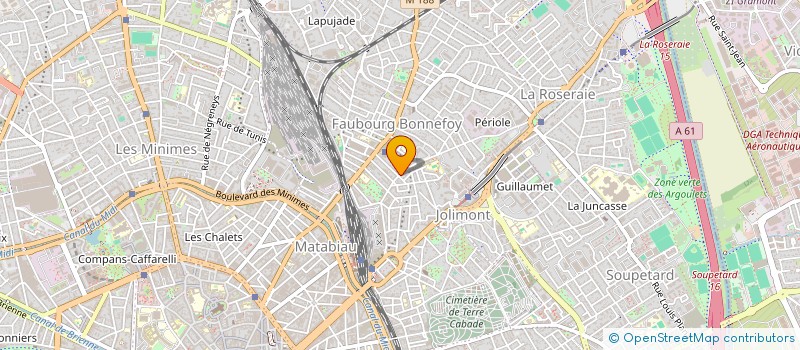 localisation de l'entreprise MONSIEUR MICAEL BOULLE à TOULOUSE