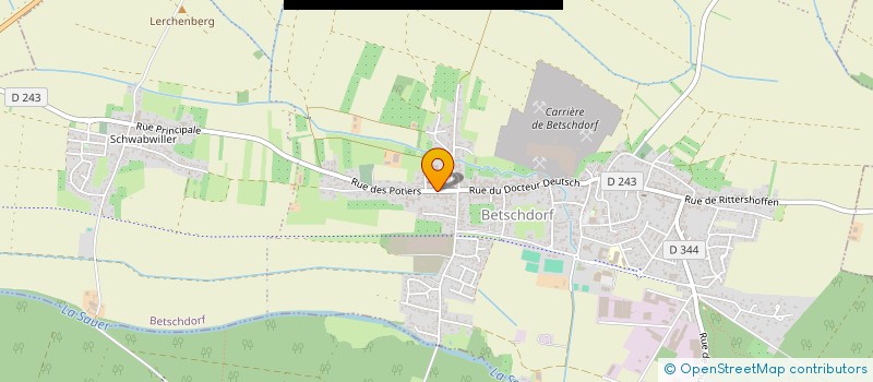 localisation de l'entreprise MONSIEUR MICAEL ERNST  BETSCHDORF