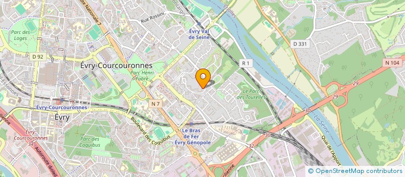 localisation de l'entreprise MONSIEUR MICAEL GALINA BORGES TAVARES à EVRY-COURCOURONNES