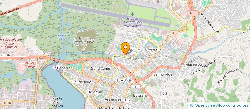 localisation de l'entreprise MONSIEUR MICAEL MAULOIS  LES ABYMES