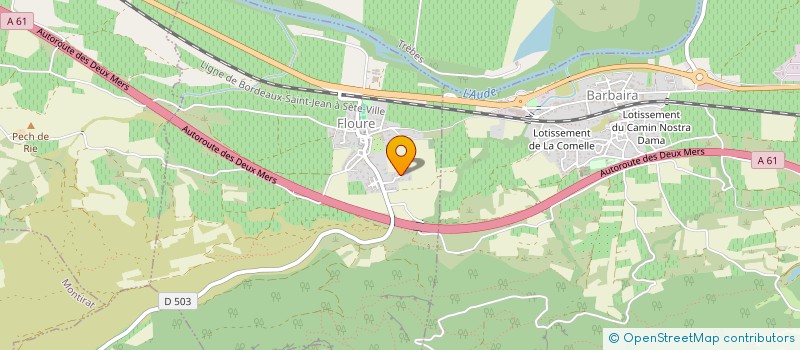 localisation de l'entreprise MONSIEUR MICAEL PROENCA CARVALHEIRA  FLOURE