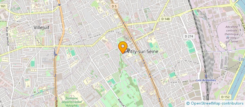 localisation de l'entreprise MONSIEUR MICAEL ROSAMONT à VITRY-SUR-SEINE