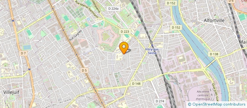 localisation de l'entreprise MONSIEUR MICAEL THOMAS à VITRY-SUR-SEINE