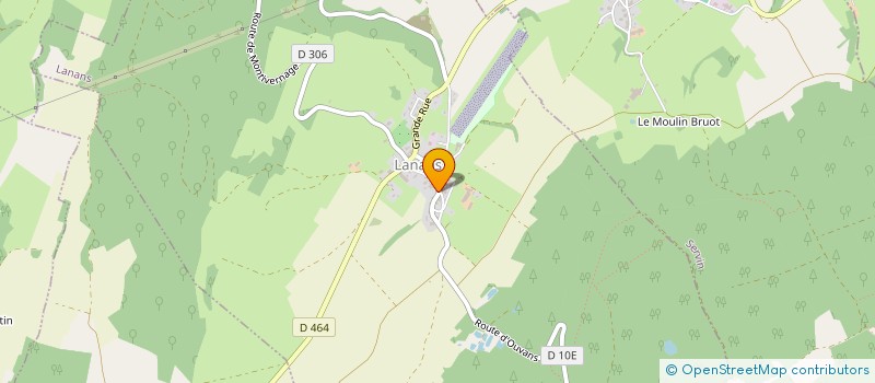 localisation de l'entreprise MONSIEUR MICCHEL LAVALETTE  LANANS