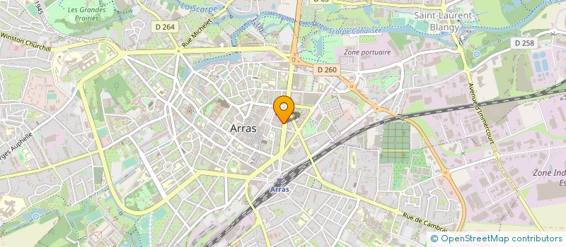 localisation de l'entreprise MONSIEUR MICEA PAUN à ARRAS