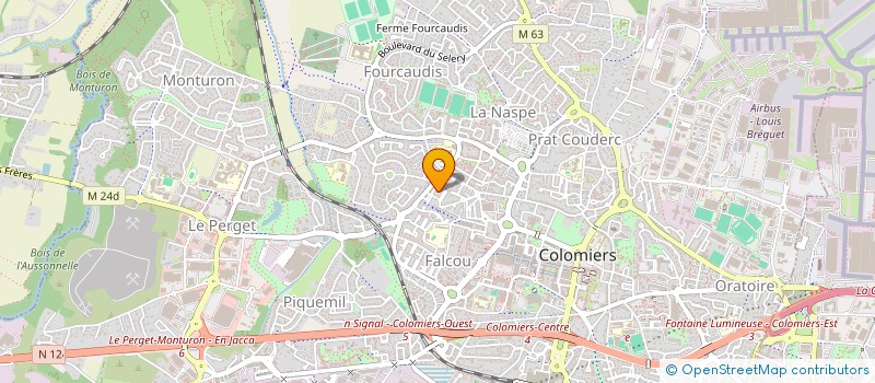 localisation de l'entreprise MONSIEUR MICHA CHAKNAZAREV à COLOMIERS
