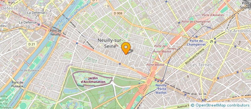 localisation de l'entreprise MONSIEUR MICHAEL ABITBOL à NEUILLY-SUR-SEINE