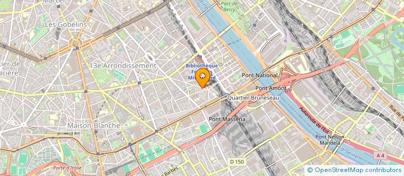 localisation de l'entreprise MONSIEUR MICHAEL ABRIC  PARIS