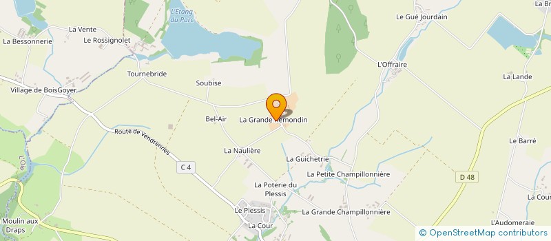 localisation de l'entreprise MONSIEUR MICHAEL ACHAIN à SAINT-ANDRE-GOULE D OIE