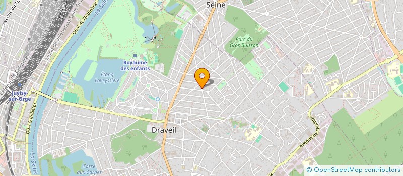 localisation de l'entreprise MONSIEUR MICHAEL ACHOUR à DRAVEIL