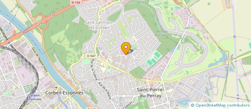 localisation de l'entreprise MONSIEUR MICHAEL ADAN à SAINT-GERMAIN-LES-CORBEIL