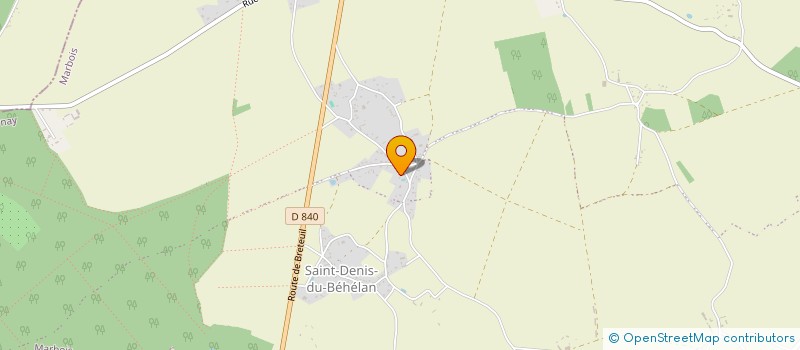 localisation de l'entreprise MONSIEUR MICHAEL AGULLO  MARBOIS