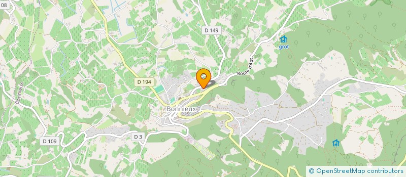 localisation de l'entreprise MONSIEUR MICHAEL AHL  BONNIEUX