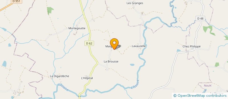 localisation de l'entreprise MONSIEUR MICHAEL AIRAUD à VAL D'ISSOIRE