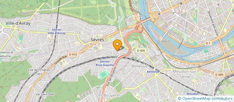 localisation de l'entreprise MONSIEUR MICHAEL ALBRECHT à SEVRES