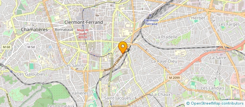 localisation de l'entreprise MONSIEUR MICHAEL ALIA  CLERMONT-FERRAND