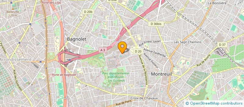 localisation de l'entreprise MONSIEUR MICHAEL ALLOUCHE à MONTREUIL