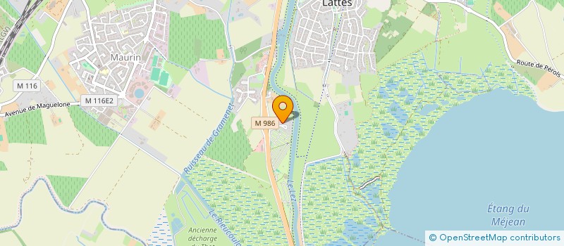 localisation de l'entreprise MONSIEUR MICHAEL ANDRE à LATTES