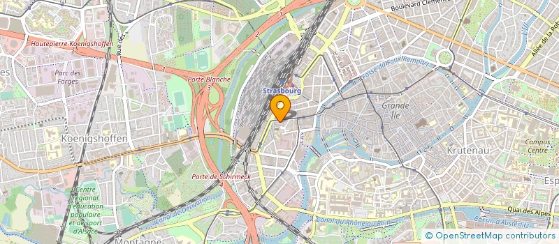 localisation de l'entreprise MONSIEUR MICHAEL APP à STRASBOURG